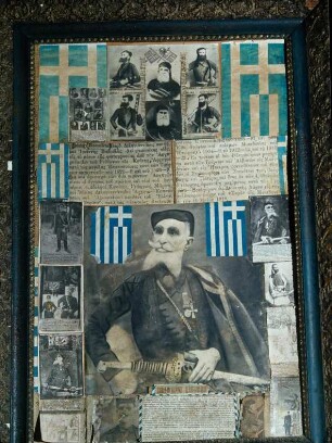 Freiheitskämpfer-Collage, spätes 19. Jh.