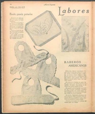 Labores [Fotografías] : Para la mujer