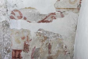 Szenen aus Heiligenlegenden — Malerei an der südlichen Tonnenwand — Wandbild