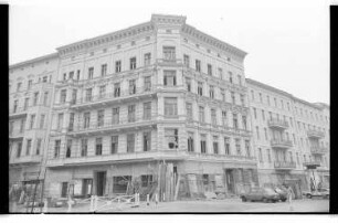 Kleinbildnegative: Sanierungen, Yorckstraße Ecke Bülowstraße, 1980