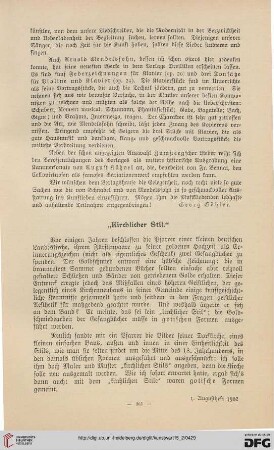 "Kirchlicher Stil"