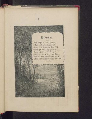 Widmung.