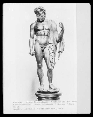 Statuette des Zeus