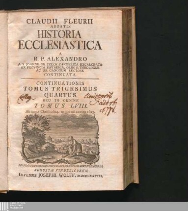 Continuationis Tomus Trigesimus Quartus, Seu In Ordine Tomus LVIII: Ab anno Christi 1624. usque ad annum 1627