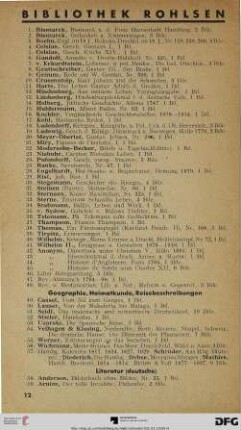 Geographie, Heimatkunde, Reisebeschreibungen (Nr. 49-57)