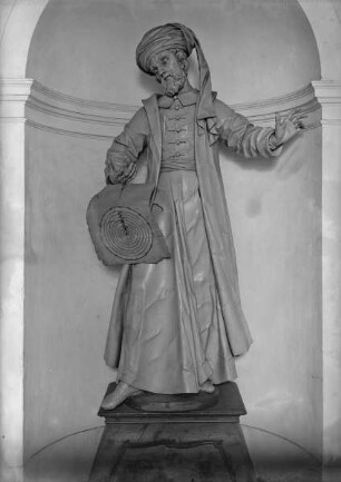 Nischenfigur des Ptolemäus