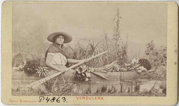 Verdulera (marchande de légumes en canoë).