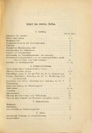 Aktenstücke zur Einführung in das Prozeßrecht, 2,2
