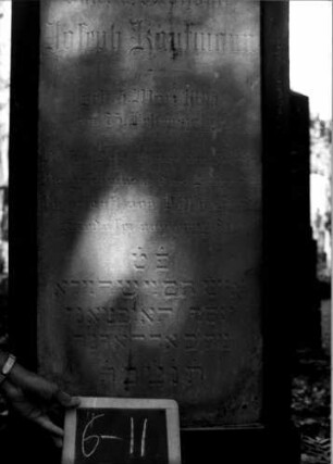 Grabstein C II A/6/11 (Detailaufnahme 1)