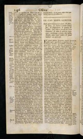 146-148, Ex Cap. XXXVI Genesis