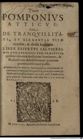 Titus Pomponius Atticus