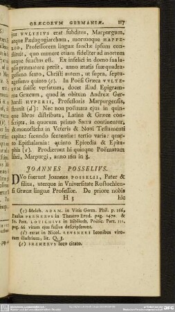 Joannes Posselius