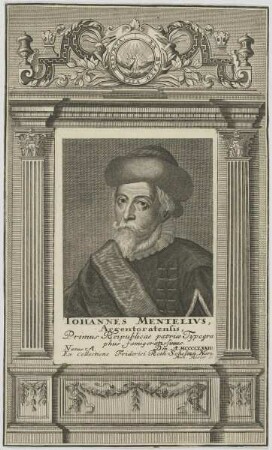 Bildnis des Iohannes Mentelivs