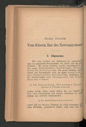 Zweiter Abschnitt. Vom feinern Bau des Nervensystems.