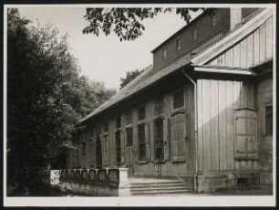 Landestheater, Sondershausen: Ansicht von Osten