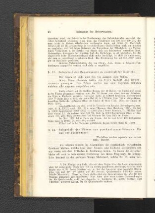 § 12. Salzgehalt der Wässer aus geschmolzenem Schnee u. Eis und der Flusswässer.