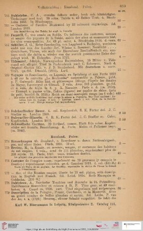 Russland. Polen (Nr. 774 - 843)