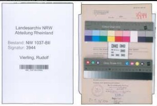 Entnazifizierung Rudolf Vierling , geb. 01.04.1903 (Zollbeamter)