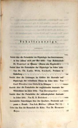 Archiv für Anatomie, Physiologie und wissenschaftliche Medicin. 1842, 1842