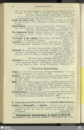 7. Petroleum-Beleuchtung