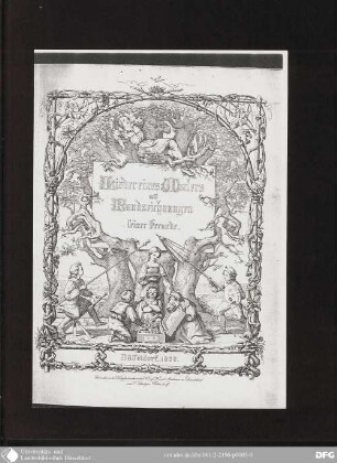 [Lieder eines Malers mit Randzeichnungen seiner Freunde]