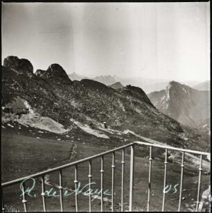 Blick vom Gipfel des Rochers-de-Naye