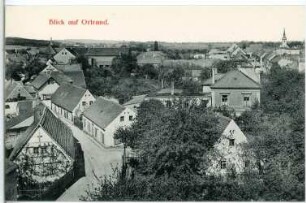 Ortrand. Blick auf Ortrand