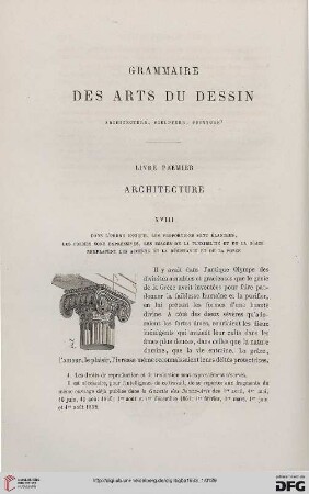 14: Grammaire des arts du dessin, 1, Architecture, 18-19 : architecture, sculpture, peinture