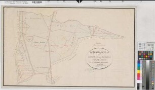 Ottmarsbocholt (Senden) - Ascheberg (Ascheberg), Rinkerode (Drensteinfurt) - Amelsbüren (Münster), Venne (Senden), Vermessung und Teilung der Davert, Operationsplan Sektion XVI Kerckerinck Borgsche Davert