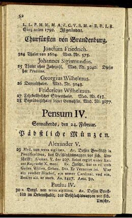 Pensum IV.