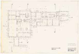Gemeindehaus Berlin-Britz: Fundamentplan 1:50
