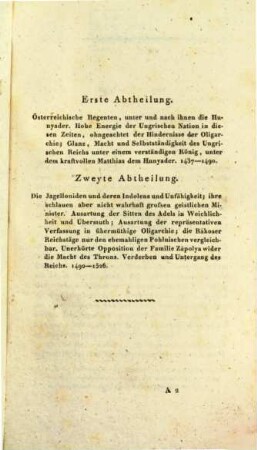 Geschichte des Ungrischen Reichs, 3,1
