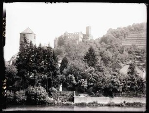 Burgruine, Fernsicht, Foto: Schuster Mai 1914