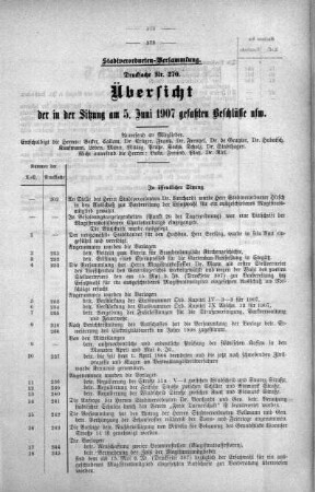 No. 11. (231-270)(270.), 05. Juni 1907