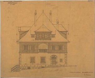 Fischer, Theodor; Freudenstadt; Sparkasse - Ansicht