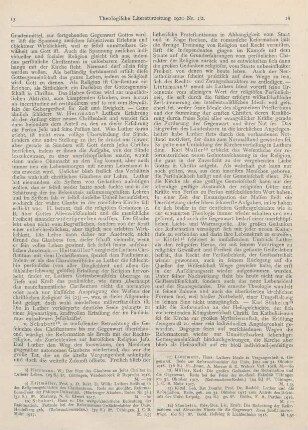 13-18 [Rezension] Heitmüller, Wilhelm, Luthers Stellung in der Religionsgeschichte des Christentums. Rede