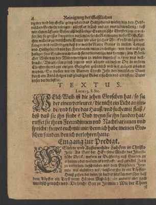 Textus. Lucae 15. 8.&c.