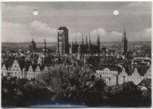 Danzig, Blick auf die Stadt