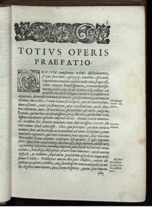 Totius Operis.