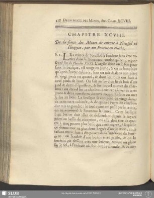 Chapitre XCVIII. De la fonte des Mines de cuivre à Neussol en Hongrie, par un Fourneau courbe