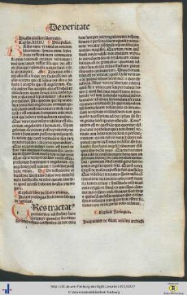 De veritate.