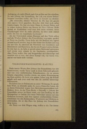 Vierundzwanzigstes Kapitel