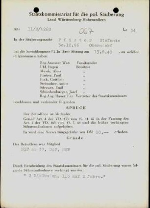 Pfister, Stefanie