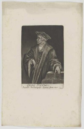 Bildnis des Georg Mendel