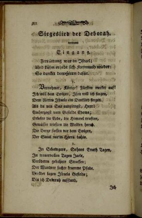 Siegeslied der Deborah.