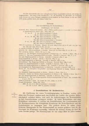 c) Geschäftshäuser für Kreisbehörden.