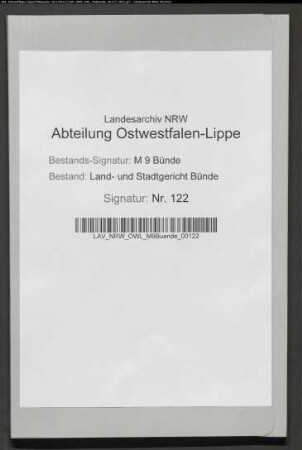 Erblasser: Striedieck, Anne Catharine Louise: