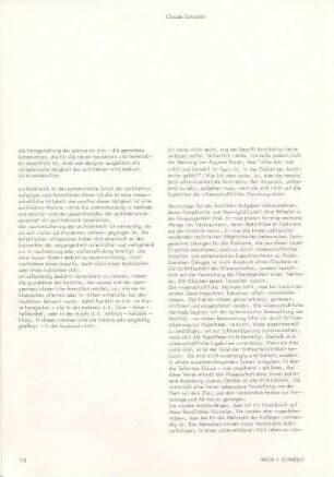 Antwort Claude Schnaidt