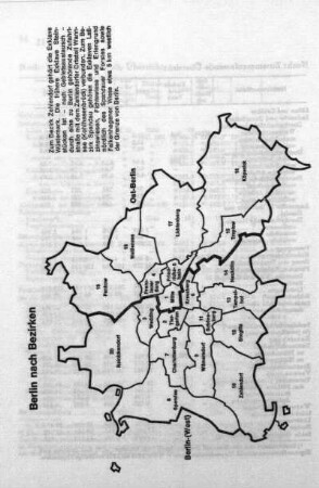 Karte: Berlin nach Bezirken