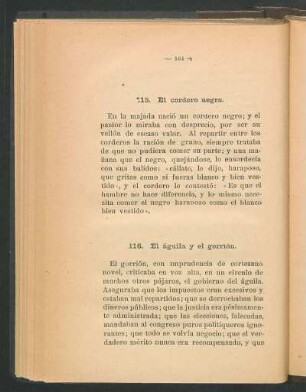 116. El águila y el gorrión.